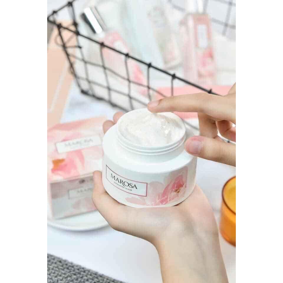Tẩy Da Chết 💝FREESHIP💝 Tẩy Tế Bào Chết Làm Sạch Tế bào Chết Trên Da Giúp Da Trắng Sáng - Tẩy Da Chết Marosa Dạng Hạt | BigBuy360 - bigbuy360.vn