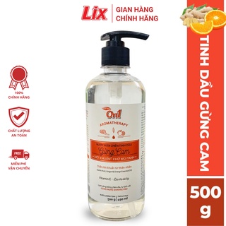 Nước rửa chén On1 tinh dầu hương gừng cam dung tích 500g