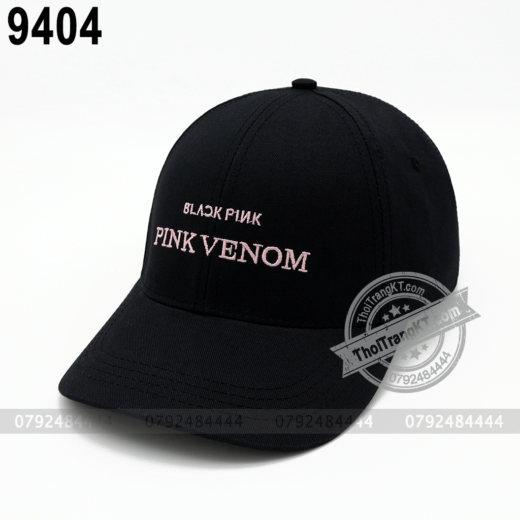 Mũ nón kết PINK VENOM Black Pink màu đen - BlackPink 9404