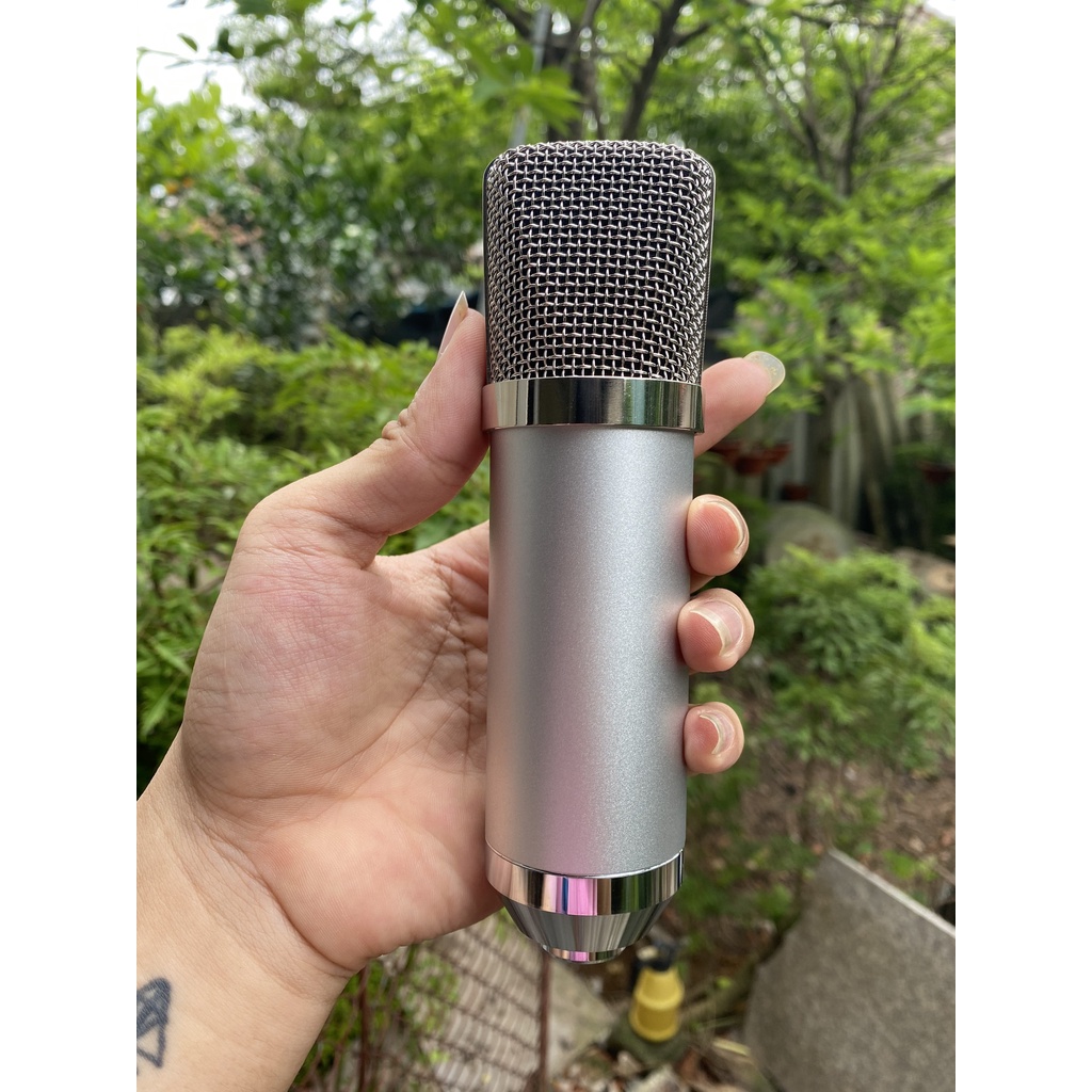 Bộ Mic Hát Livestream Sound Card K600 &amp; Mic AT350 . Chất Âm Cực Hay , Livestream Bigo , Facebook , Tiktok