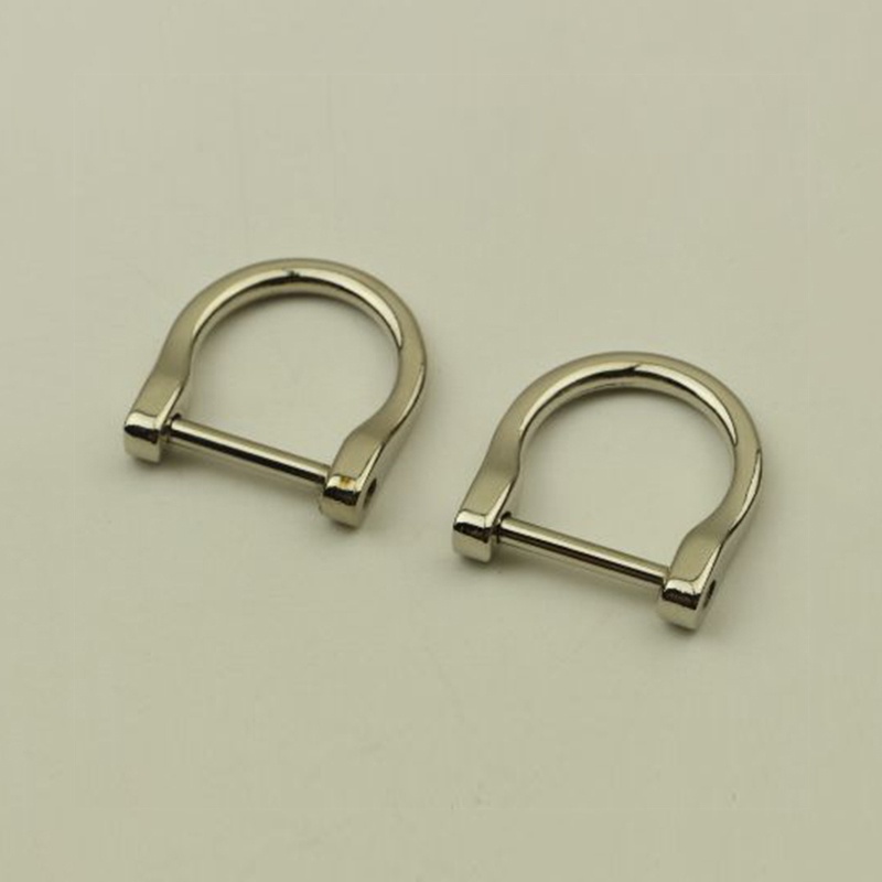 Khóa chữ D bằng kim loại có thể tháo rời dành cho túi xách