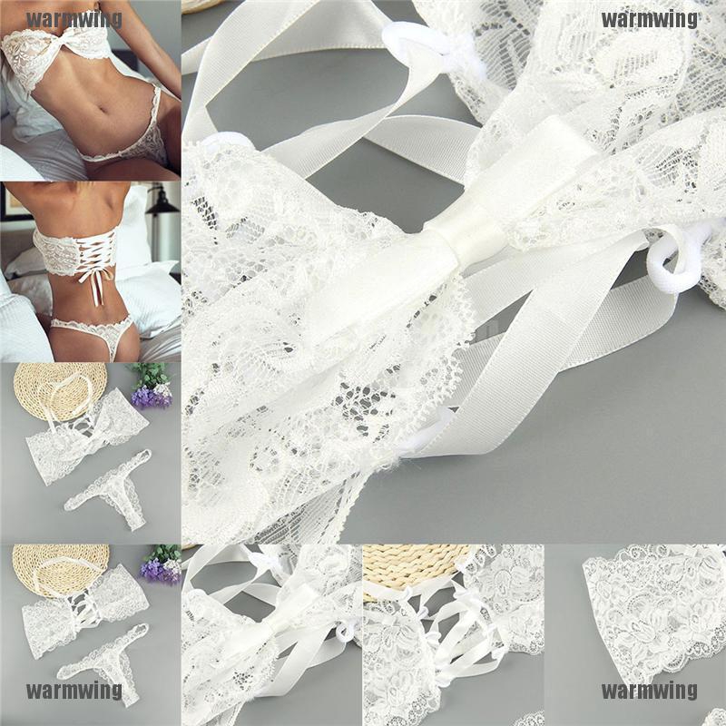Đồ Lót Ngủ Nữ G-string Thêu Ren Phong Cách Babydoll Gợi Cảm
