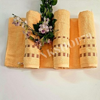 [28 x 42 cm sọc caro 2 đầu] Khăn mặt Hải Cẩu Cao Cấp HHD6