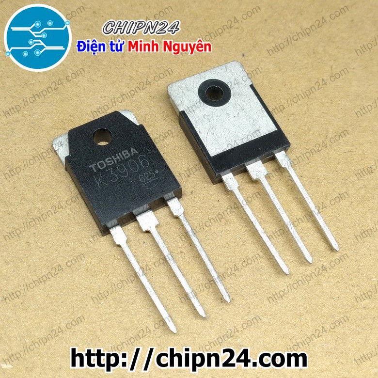 [1 CON] Mosfet K3906 TO-3P 20A 600V Kênh N (2SK3906 3906)