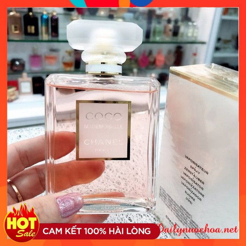 Nước Hoa Nữ COCO Mademoiselle 100ml Nước Hoa Nữ Coco ChaneI Thơm Lâu Lưu hương 8h - Tặng Kèm ống test 2ml