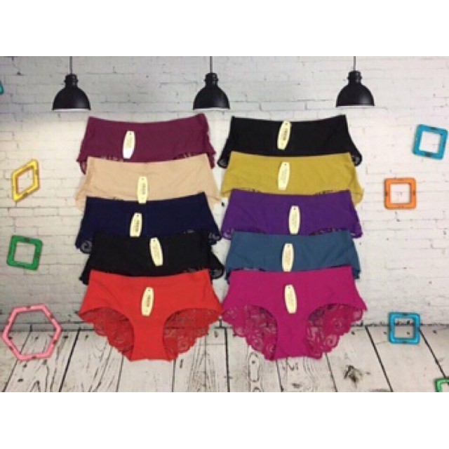 Combo 5 quần đúc thông hơi phối ren 1534 [BI &amp; CI]