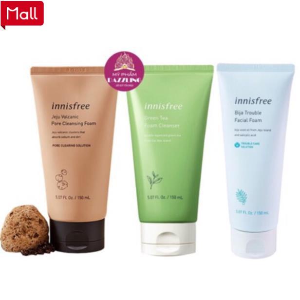 Sữa Rửa Mặt Innisfree 150ml FREESHIP TOÀN QUỐC _Shopee Mall