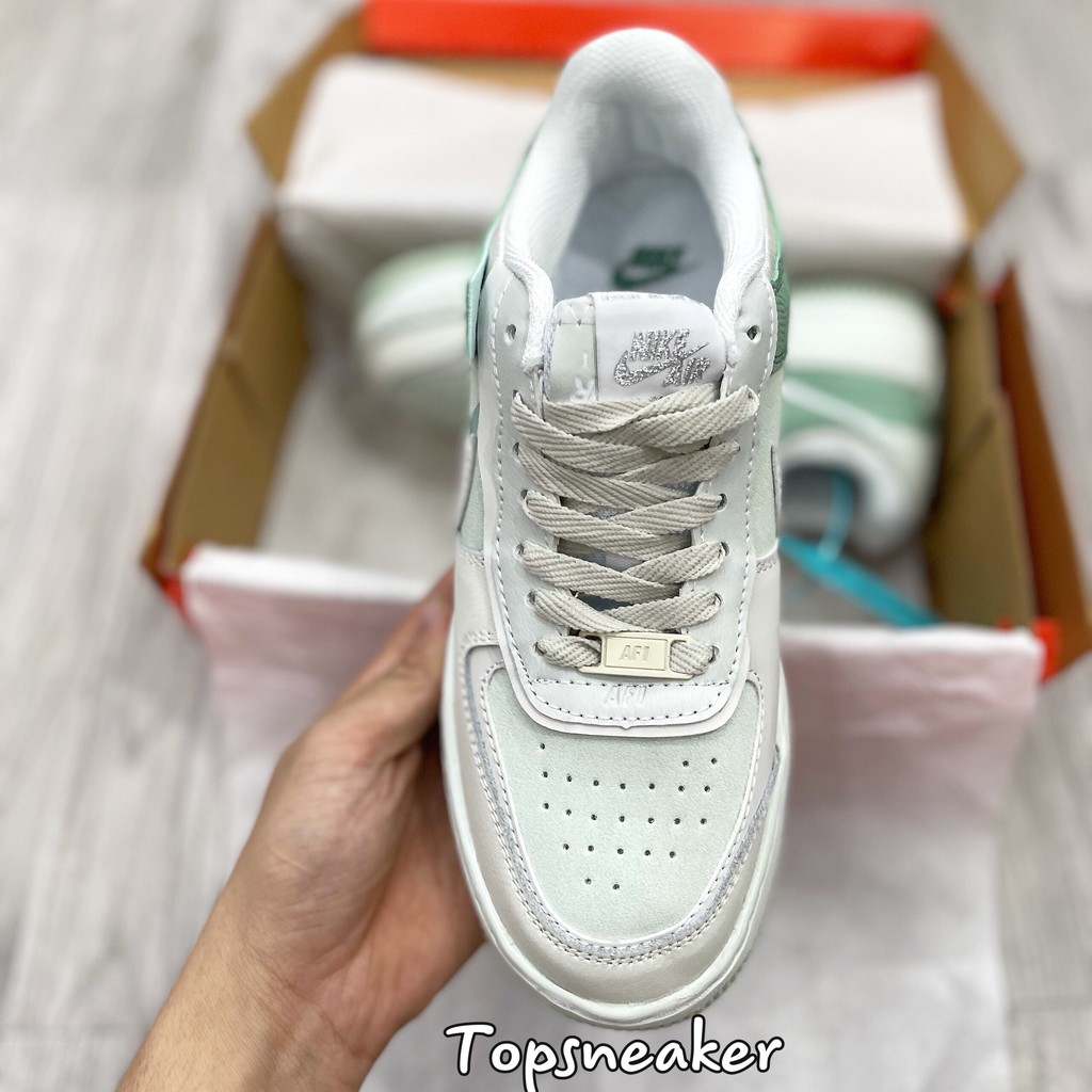 Giày Sneaker Af1 Xanh Fullbox Freeship | BigBuy360 - bigbuy360.vn