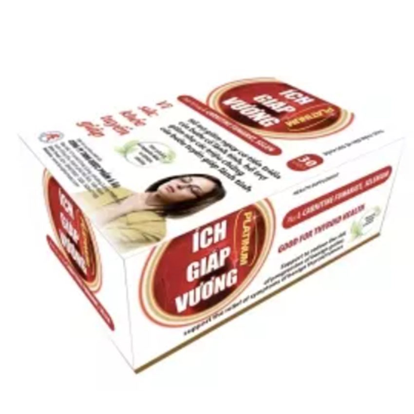 Ích giáp vương platinum hộp 30 viên - hỗ trợ tăng sức đề kháng - Cvspharmacy