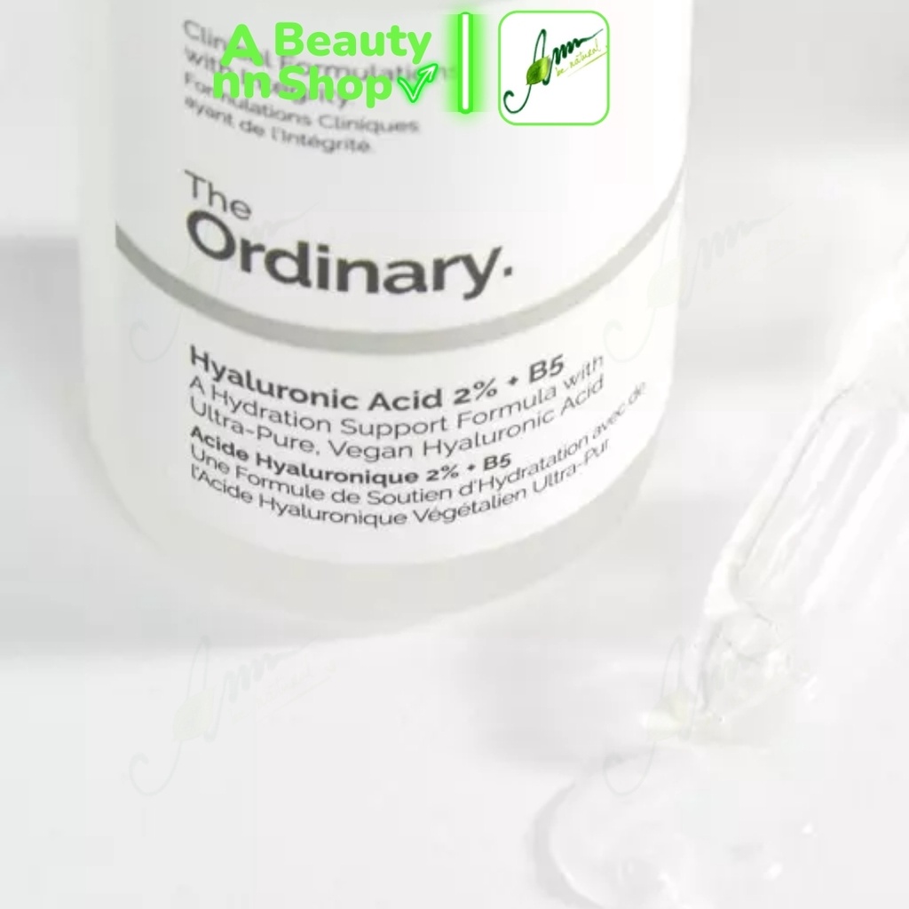 Serum phục hồi da The Ordinary Hyaluronic Acid 2% + B5