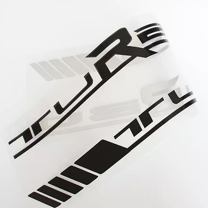 Tem dán cửa xe ô tô Turbo