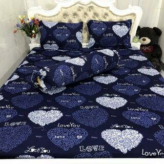 BỘ GA CHUN + 3 VỎ GỐI