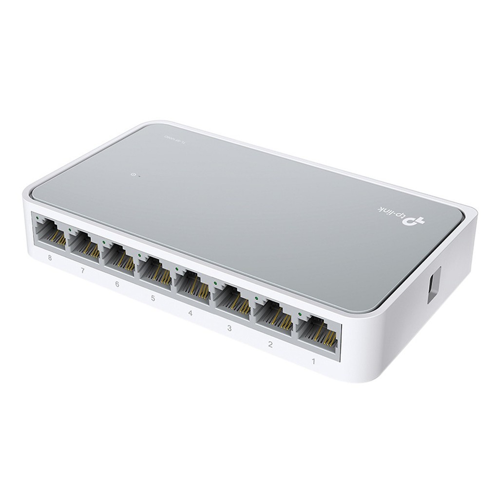 Bộ Chia Tín Hiệu Để Bàn 8 Cổng 10/100Mbps Tplink SF1008D - Hàng Chính Hãng