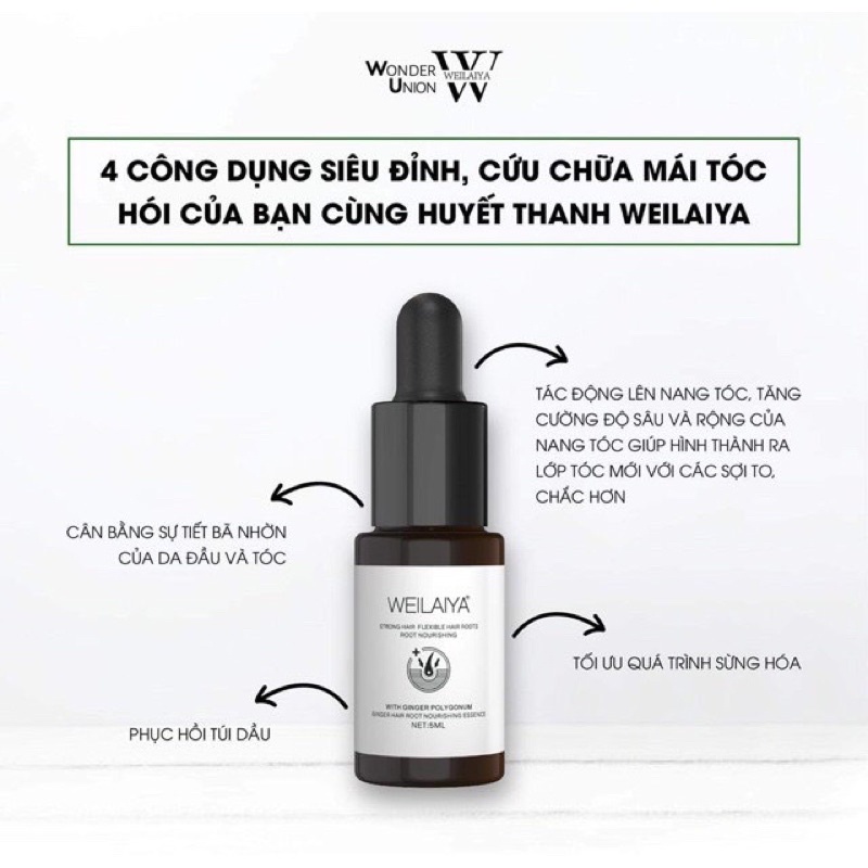 Serum Huyết Thanh Giúp Mọc Tóc Weilaiya [ CHÍNH - HÃNG ]