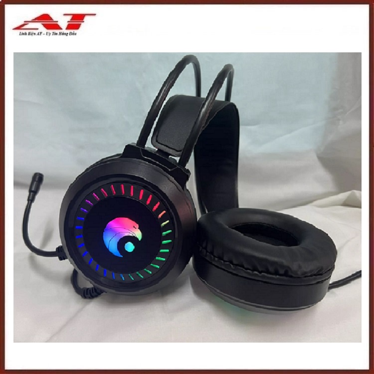 Tai nghe Gaming K4 chụp tai có mic Jack Cắm USB âm thanh 7.1 bass cực hay led cực đẹp