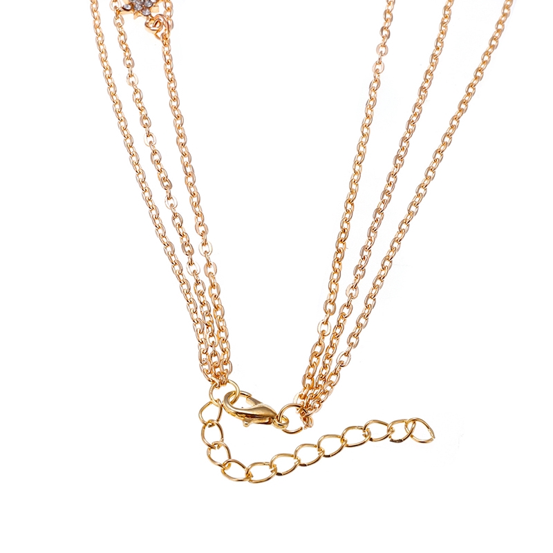 Dây Chuyền Nhiều Lớp Mặt Ngôi Sao Thời Trang Cho Nữ