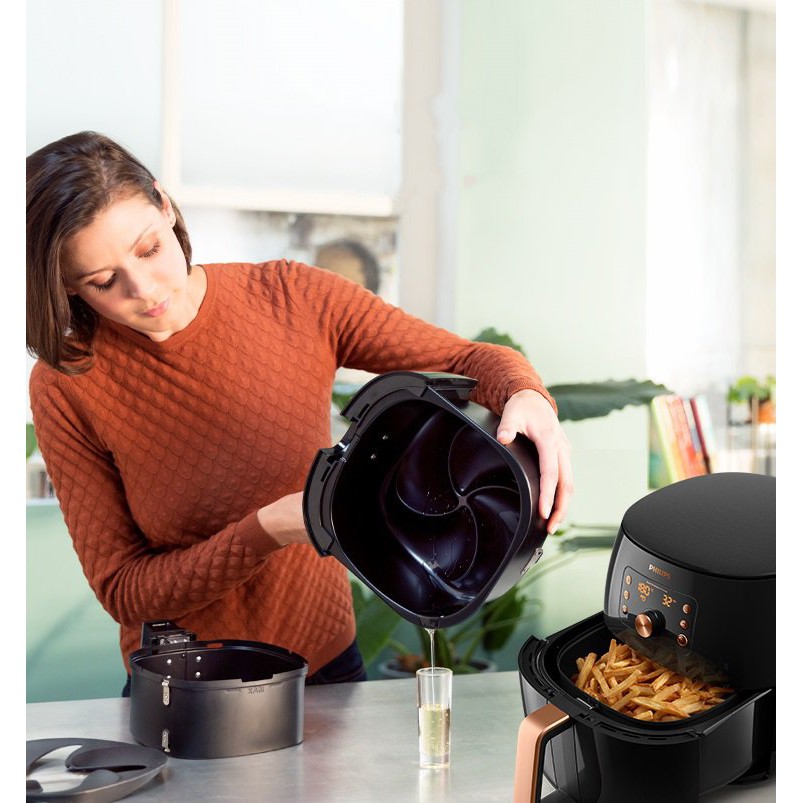 [Mã ELHADEV giảm 4% đơn 300K] Nồi chiên không dầu cao cấp Premium Airfryer XXL Philips HD9860