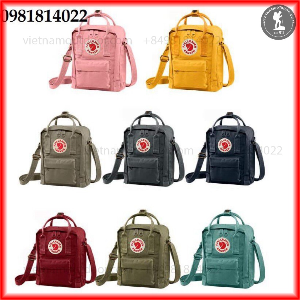 Túi đeo chéo Fjallraven kanKen Sling cực kỳ bền bỉ, chống bụi bẩn, chống nước tối ưu BẢO HÀNH TRỌN ĐỜI