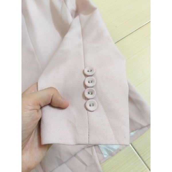 Áo vest blazer hồng size S, M