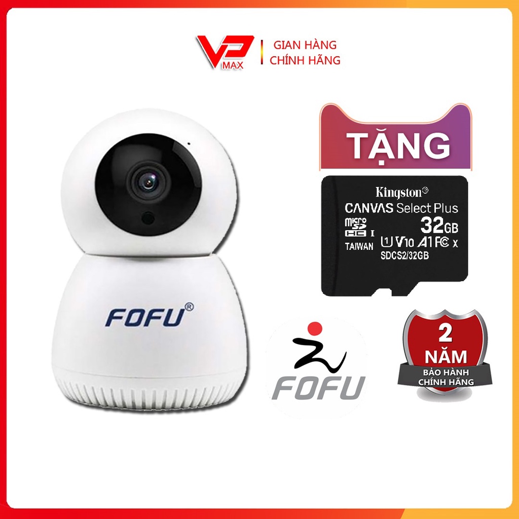 Camera wifi EyE chuẩn HD siêu nét bh 2 năm / Thẻ nhớ Toshiba 32Gb bảo hành 5 năm