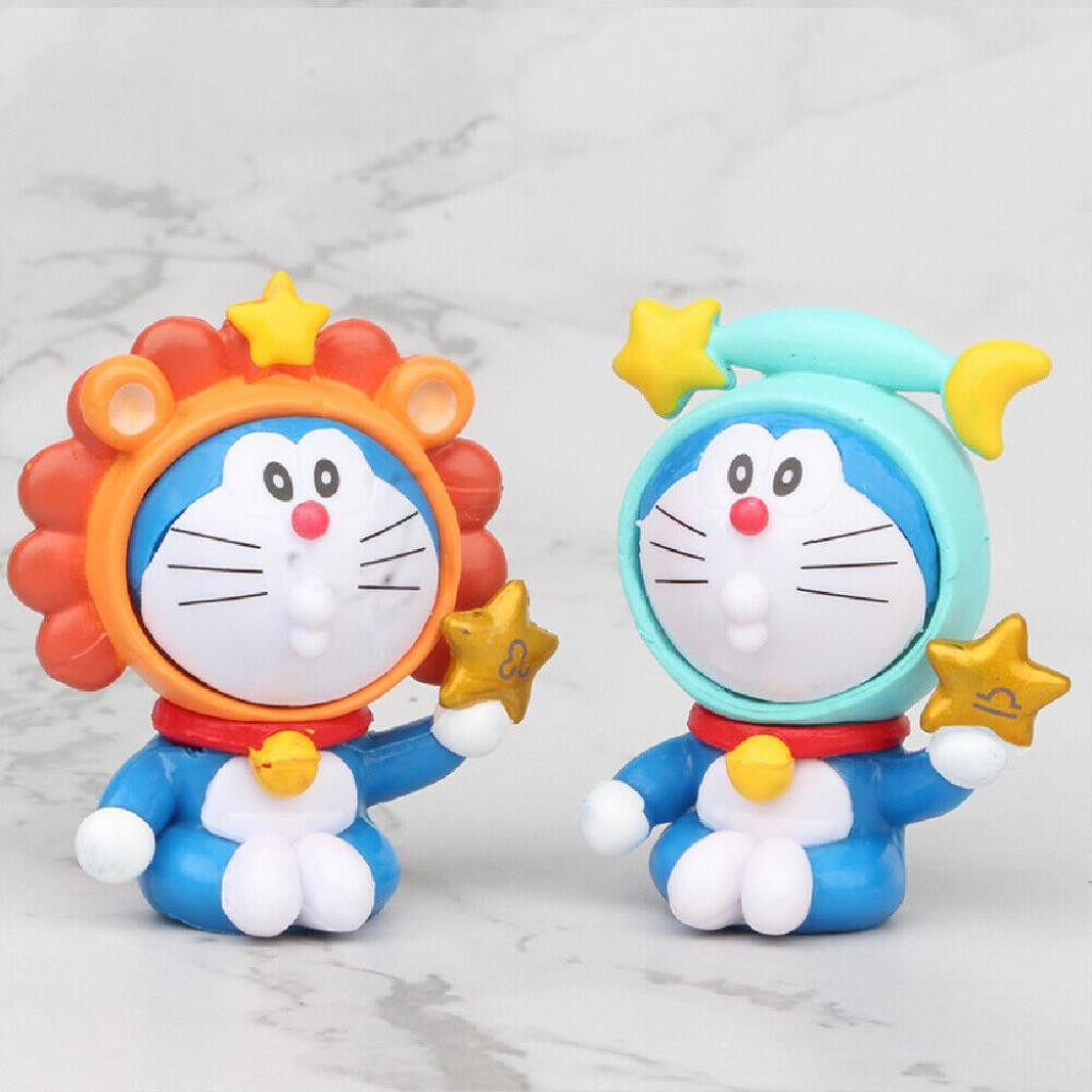 Set 12 Mô Hình Đồ Chơi Nhân Vật Trong Phim Hoạt Hình Doraemon