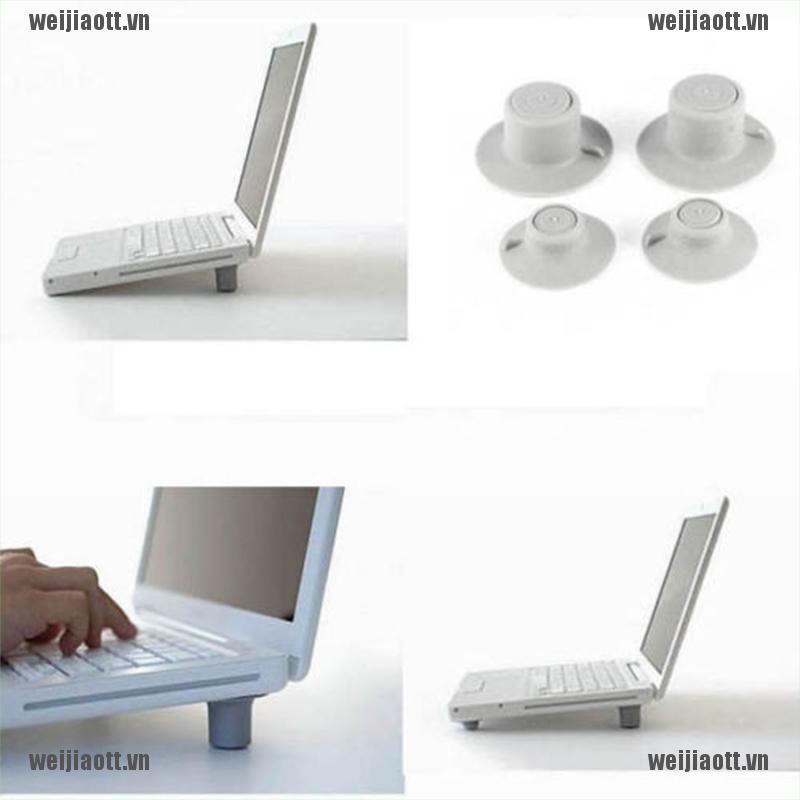 Set 2 chân nhỏ + 2 chân lớn đỡ tản nhiệt cho Laptop