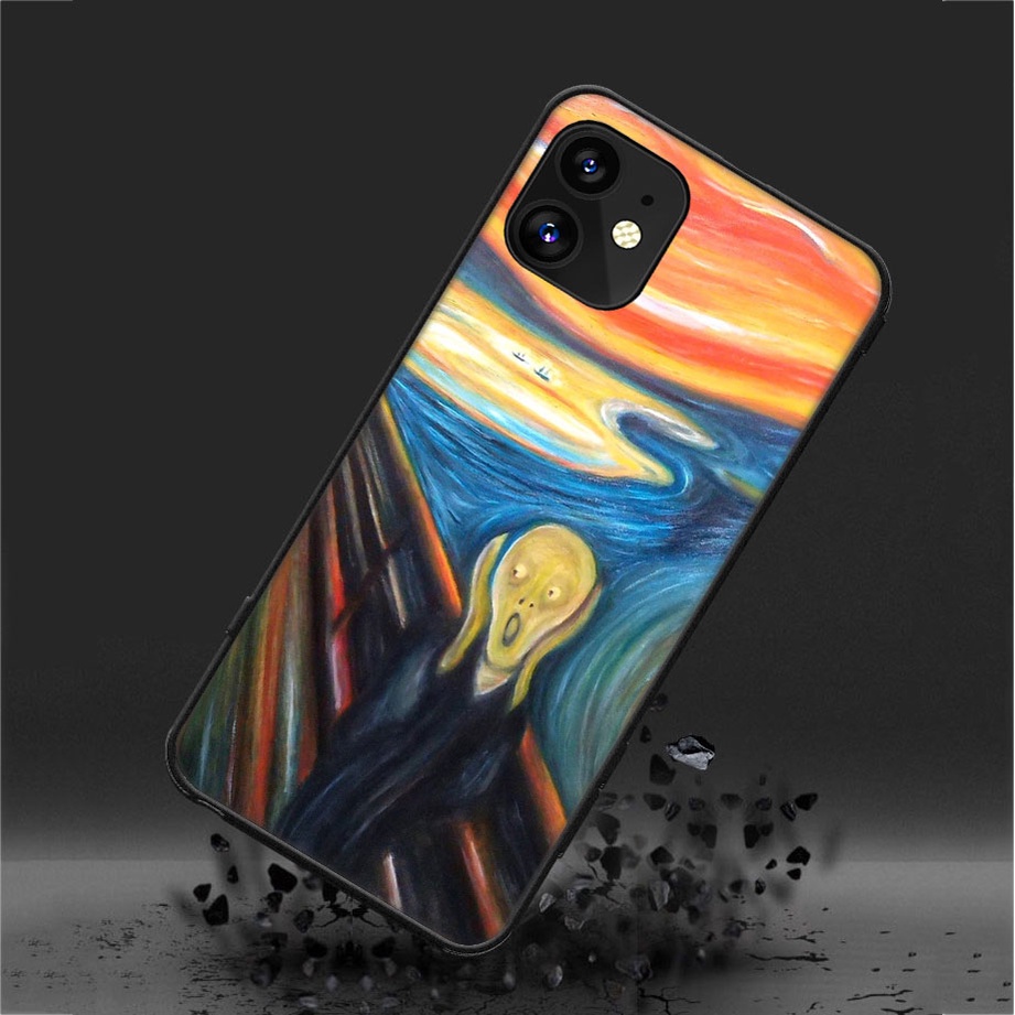 Ốp Điện Thoại Họa Tiết Tranh Van Gogh Dành Cho Xiaomi Redmi Note 10 10S 6A 9C 9A 7 8