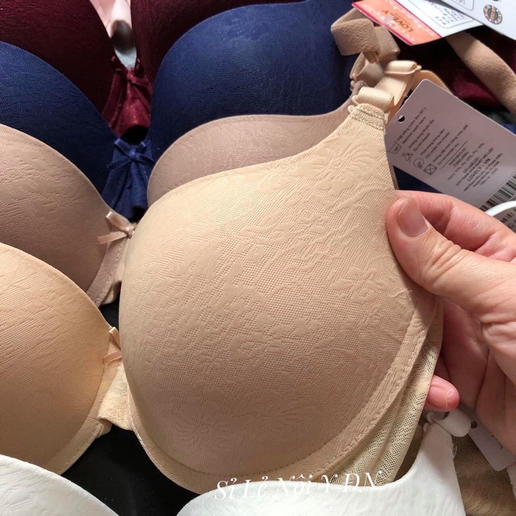Áo LOVELY gấm nâng vừa 176 ép áo ngực nữ mút nhẹ xuất Nhật
