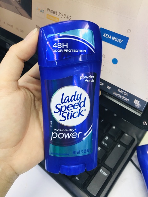 LĂN KHỬ MÙI LADY SPEED STICK INVISIBLE DRY 39.6GR CỦA MỸ