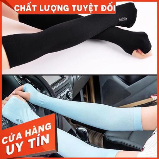 [Hàng Loại A]  [ Rẻ Vô Địch ] Ống tay chống nắng Les's Slim có xỏ ngón