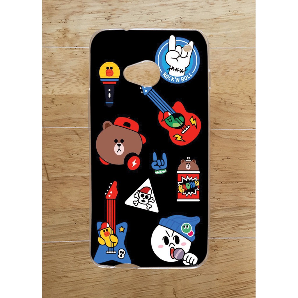 Ốp lưng HTC M7 (Ốp Dẻo) - Heo, Gấu, Shin Chan, Doreamon Kity