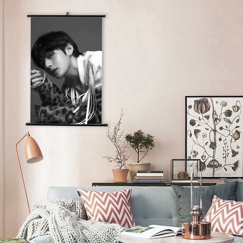 Poster Treo Tường Hình Nhóm Nhạc Bts Độc Đáo