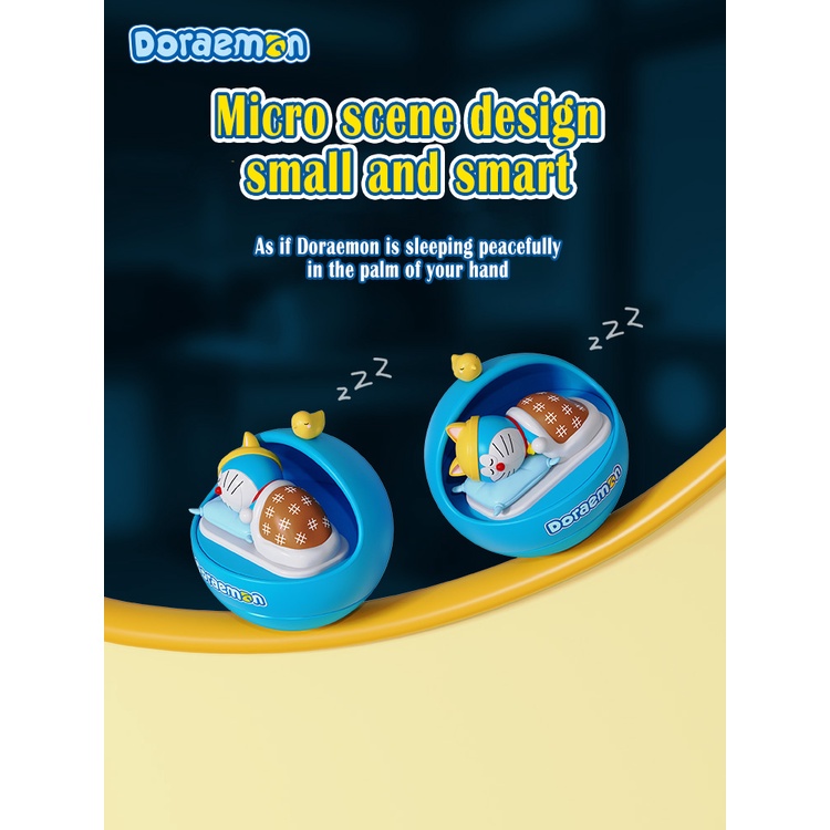 Hộp nhạc xoay hình Doraemon cỡ nhỏ dùng trang trí | BigBuy360 - bigbuy360.vn