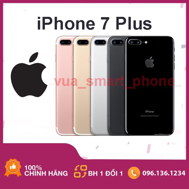 Điện thoại iphone 7 Plus Quốc tế ⚡FreeShip⚡ Hàng chính hãng, máy nguyên zin, mới 99% [Bảo hành 12 tháng]