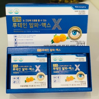 【﻿ＧＩÁ　ＳỈ】- Viên Uống Bổ Mắt KWANGDONG Hàn Quốc