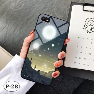 Ốp lưng kính Oppo A1K- hình 3D