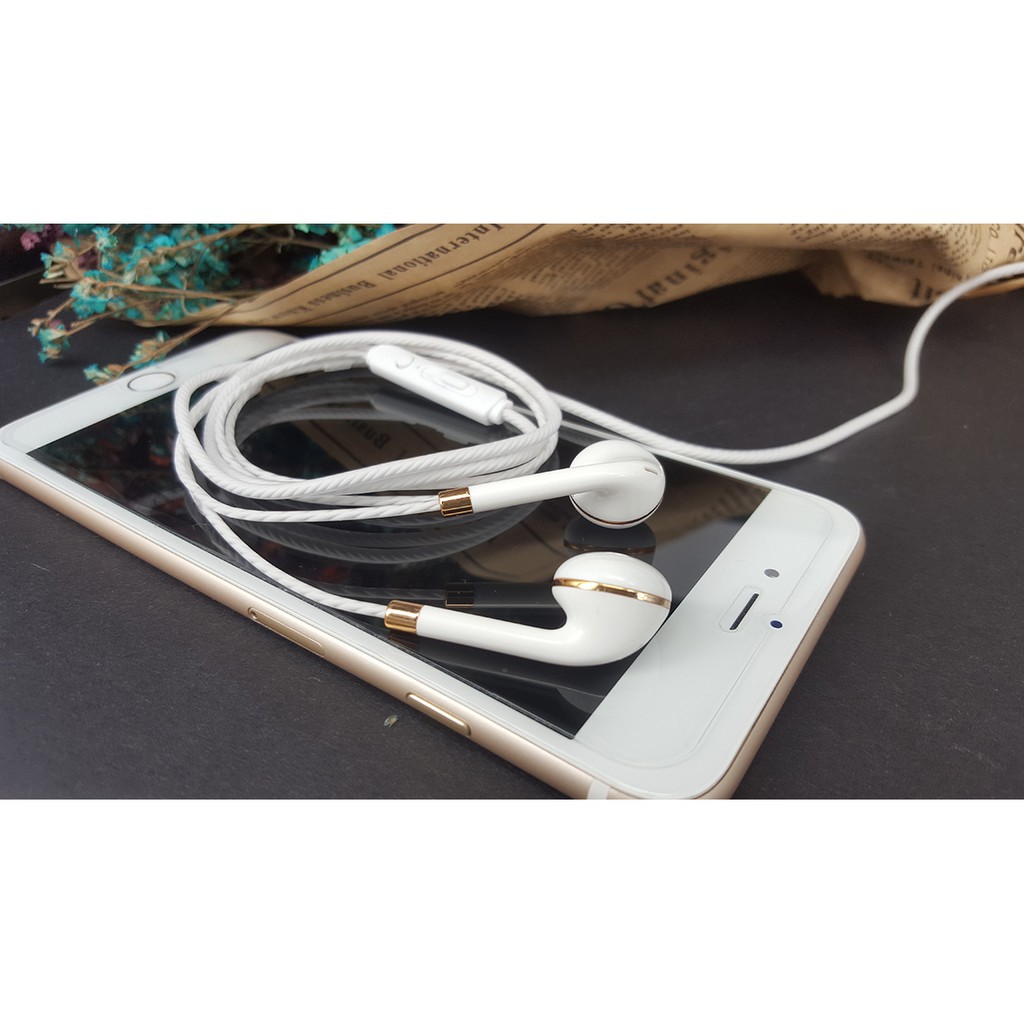 Siêu bán Thời trang In-Ear Clear Bass Tai nghe Chơi game Điều khiển âm lượng Tai nghe stereo Có micro