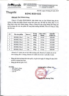 Sữa BioMil plus số 3 800g