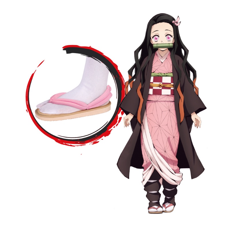 Dép Xỏ Ngón In Hình Anime Kimetsu no Yaiba Độc Đáo