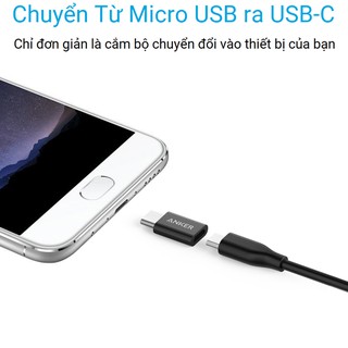 Bộ chuyển đổi ANKER từ Micro USB ra USB-C, 2 bộ - B8174