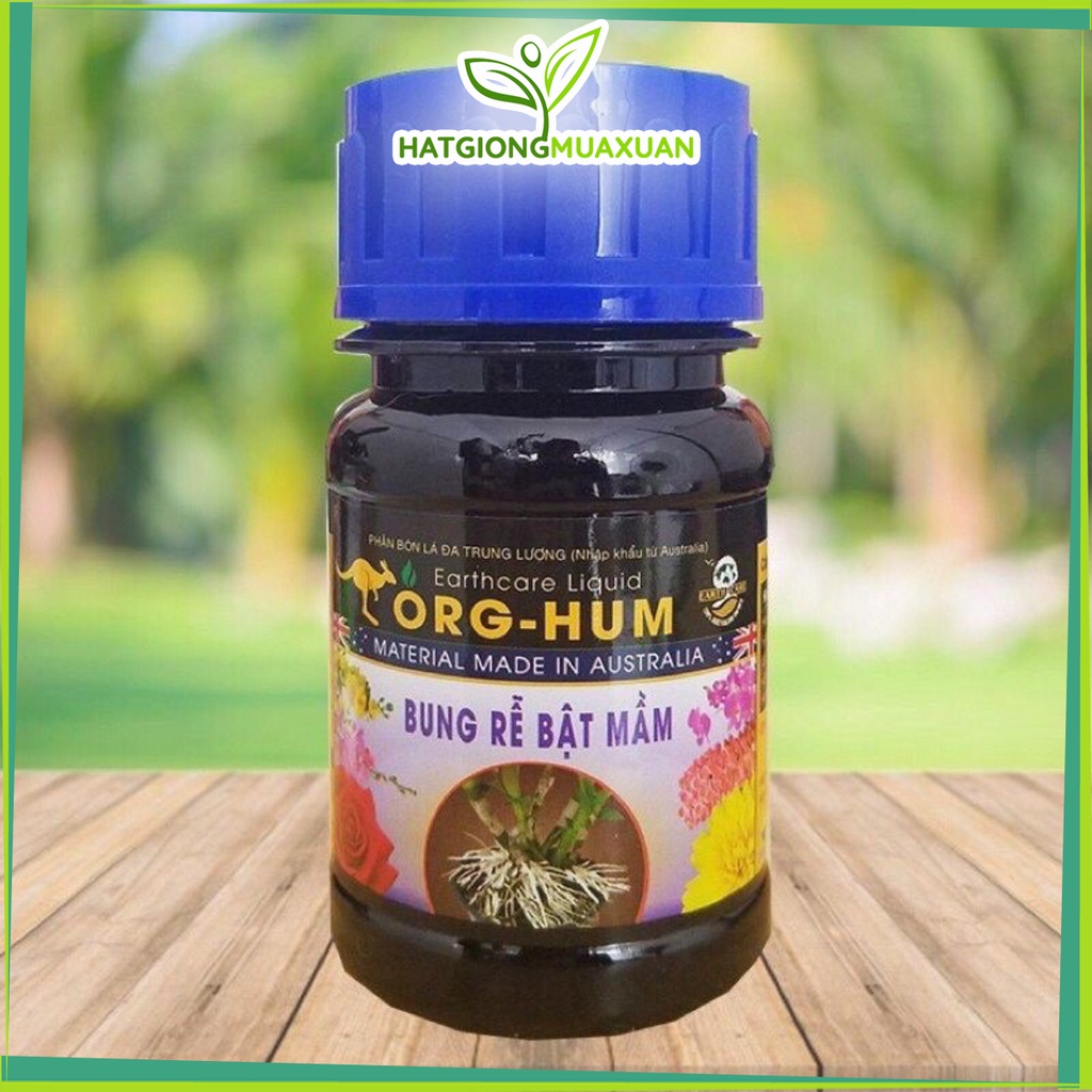 Phân bón bung rễ, bật mầm ORG-HUM lọ 100ml