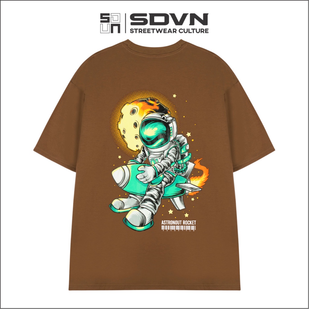 Áo Thun Unisex Nam Nữ Local Brand SDVN ASTRONOUT