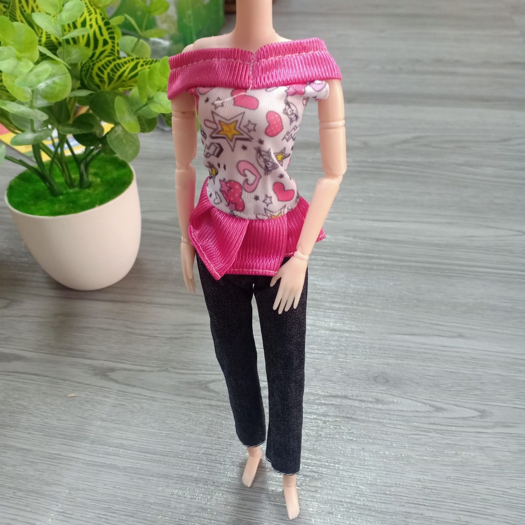 Quần Áo Và Váy Thời Trang Cho Búp Bê barbie 30cm P2