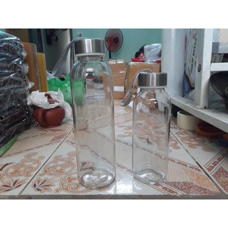 Combo 40 chai thủy tinh dây xách 500ml