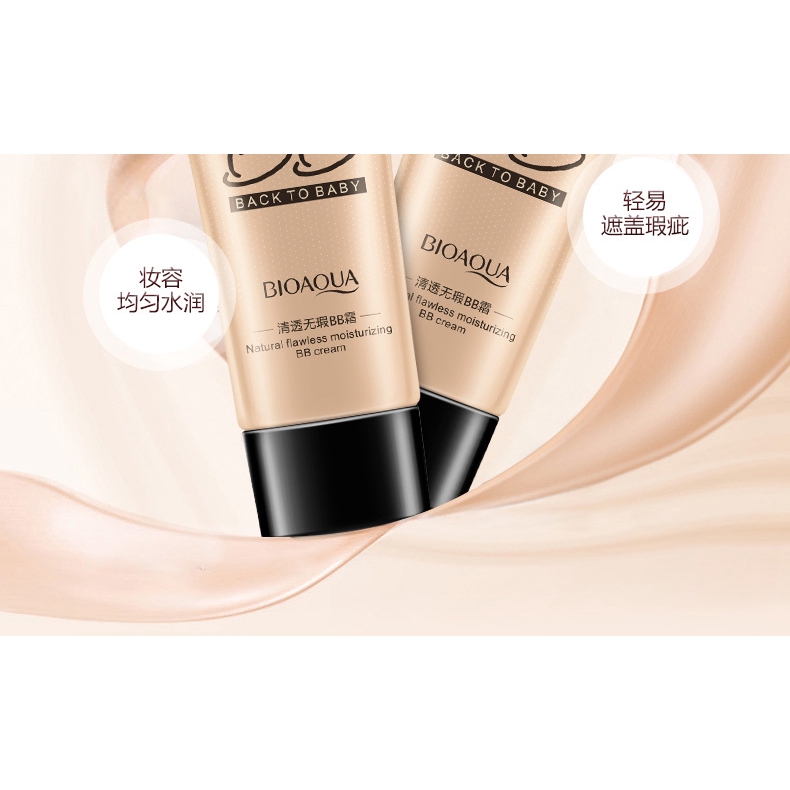 Kem BB / CC che khuyết điểm dưỡng ẩm trang điểm nude tự nhiên chất lượng cao