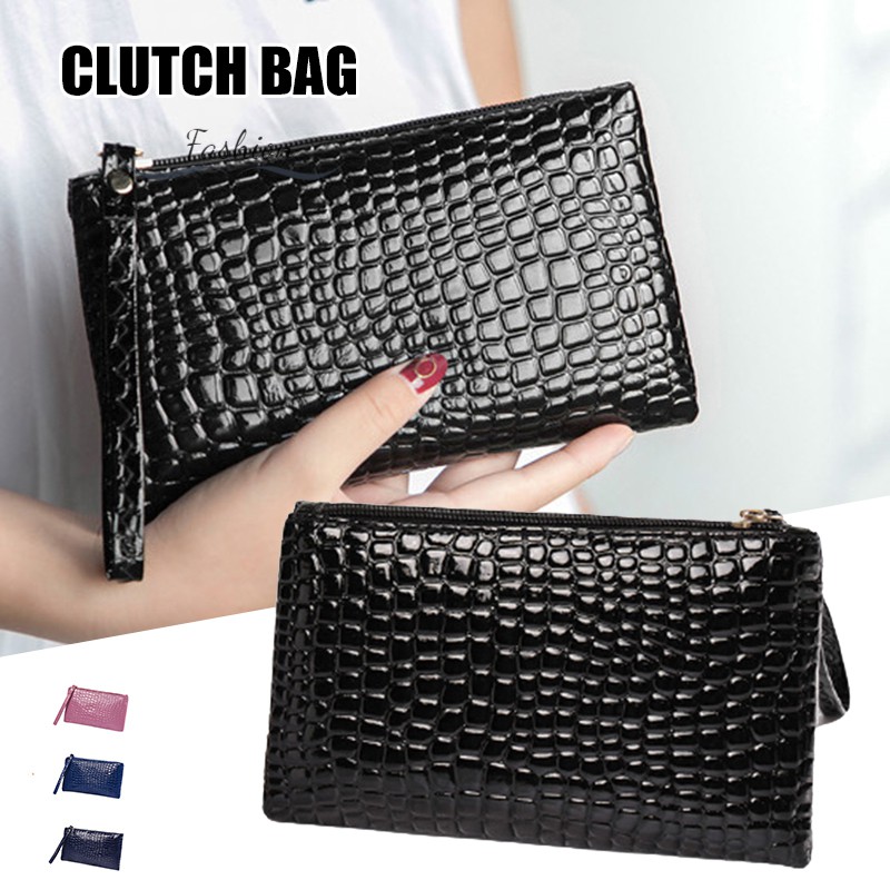 Ds Women Leather Clutch Handbag Bag Coin Purse Smartphone Wristlet Purse Signature Wallet @vn