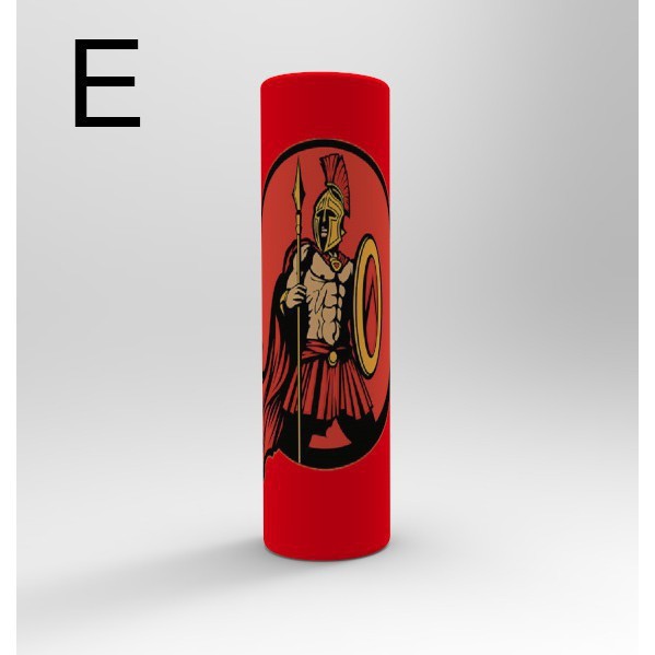 Sticker quấn bọc pin 18650 thiết kế co nhiệt thời trang