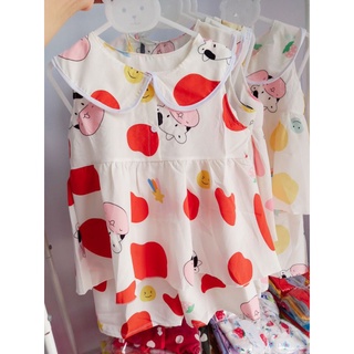 💥Bộ bò sữa vải lụa xịn cho bé