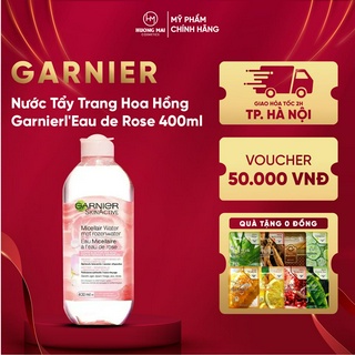 Nước Tẩy Trang Hoa Hồng Garnier l'Eau de Rose 400ml