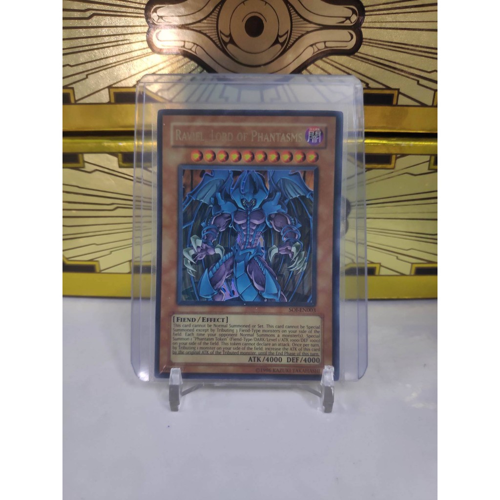 [ Dưa Hấu Yugioh ] Lá bài thẻ bài Raviel Lord of Phantasms - Ultra Rare - Tặng bọc bài nhựa bảo quản